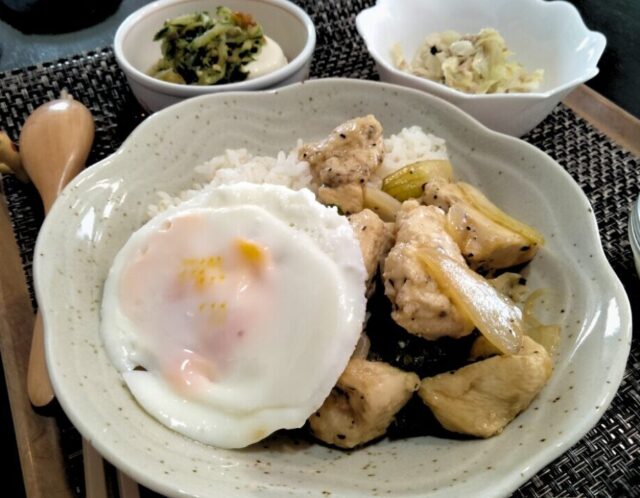 8月　のんのランチ
